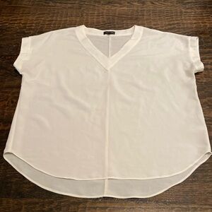 White billowy blouse